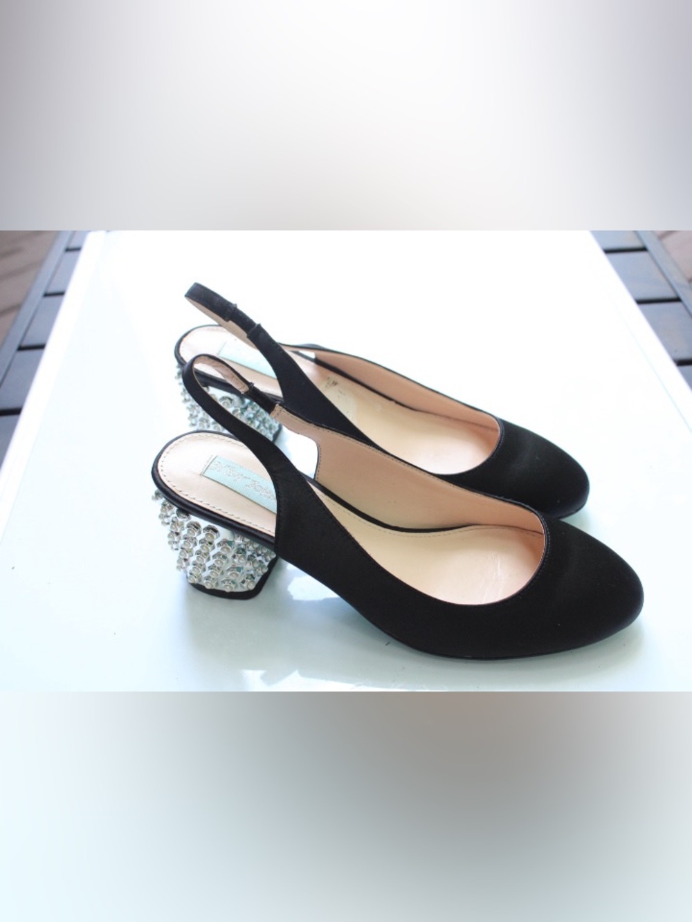 Betsey Johnson sling back pumps - Picture 2 of 12